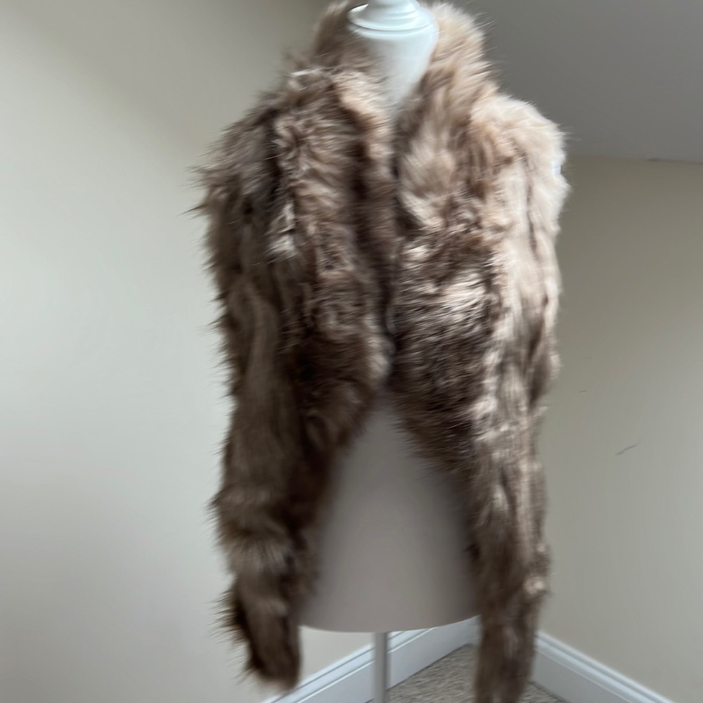 NWT Urban Outfitters faux fur vest